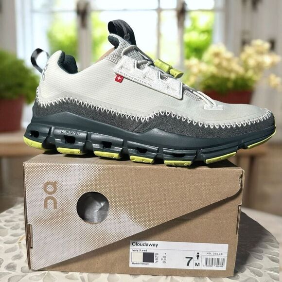 On Cloudaway Supportive Lightweight Travel Sneaker | New in Box Men’s Size 7 EU - Picture 11 of 12